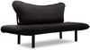 2-Sitzer-Schlafsofa, 'Chatto ', 75 x 70 x 150, Schwarz Bild 5