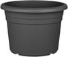 BigDean 6X Blumentopf Ø 40 cm Farbe Anthrazit Kunststoff Pflanztopf Containertopf Übertopf Pflanzkübel rund 40 x 28 cm Bild 4