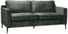 Bronx71 Samt Sofa 3-Sitzer Florida dunkelgrün Bild 5