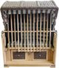Strandkorb-King Schutzgitter Teak für 2 Sitzer 125cm Bild 3