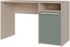 Schreibtisch >CAPAIA< in Riva Eicha Dekor / Salbei - 123,6x75,5x52,7cm (BxHxT) Bild 5