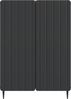 vidaXL Sideboard Schwarz 66 x 34,5 x 92 cm Holzwerkstoff 894356 Bild 4