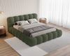 Chilly Möbel Polsterbett Stone Grün Bouclé Stoff 180x200 cm mit Stauraum Quelle 37 Bild 3