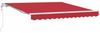 vidaXL Ausziehbare Markise Rot 300 x 250 cm Stoff und Aluminium 3330143 Bild 2