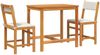 vidaXL 3-tlg. Balkonmöbel-Set mit Kissen Massivholz Akazie 365855 Bild 2
