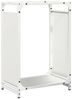 vidaXL Brennholzregal Weiß 44x28x65 cm Kaltgewalzter Stahl 864196 Bild 2