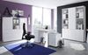 Büro-Set >Suzette< (3-teilig) in Weiß aus MDF - 150x216x35cm (BxHxT) Bild 2