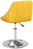 vidaXL Esszimmerstühle 6 Stk. Drehbar Senfgelb Samt 3088776 Bild 5