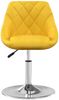 vidaXL Esszimmerstühle 6 Stk. Drehbar Senfgelb Samt 3088776 Bild 3