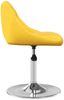 vidaXL Esszimmerstühle 6 Stk. Drehbar Senfgelb Samt 3088776 Bild 4