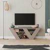 Decortie TV-Schrank Pipralla Moderner TV-Ständer Multimedia Mit Einlegeböden, 110 x 30 x 40 cm Bild 3