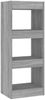 vidaXL Bücherregal/Raumteiler Grau Sonoma 40x30x103 cm Holzwerkstoff 813588 Bild 2