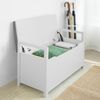 SoBuy FSR76-W Schuhbank, MDF, Lackiert, Weiß, 86 x 54 x 38 cm Bild 5
