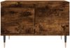 vidaXL Couchtisch Räuchereiche 55x55x36,5 cm Holzwerkstoff 830753 Bild 5