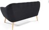 Zweisitzer Sofa WENECJA II, freistehend, Stilvolles Design, Ideal für Wohnzimmer, Büro oder Wartezimmer (Velutto 20), 75 x 71 x 141 cm Bild 2
