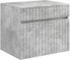 vidaXL Badezimmerschrank-Set 4 pcs Betongrau 103,5 x 15,5 x 70 cm 3406626 Bild 5