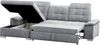 WERK2 Ecksofa Carmen L-Form, Sofa, Eckcouch mit Schlaffunktion, Bettkasten, Sitztiefenverstellung Bild 4