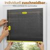 Sekey Klebefix Plissee 2er Set ohne Bohren Grau 60x130 cm Bild 5