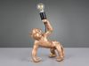 Große LED Tischleuchte ausgefallene Affenlampe Gold, Höhe 42cm Bild 5
