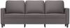 vidaXL 3-Sitzer-Sofa Grau 180 cm Kunstleder 359340 Bild 3