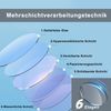 ZMH Spiegel Bad Badspiegel mit Beleuchtung - LED Wandspiegel Rund 80cm Badezimmer Badezimmerspiegel mit Touch-Schalter und Entfogger-Funktion Lichtspiegel Dimmbar 3000K-6500K Bild 5