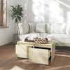 Couchtisch, Sofatisch Sonoma-Eiche 90x50x41,5 cm Holzwerkstoff Bild 3
