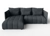 AX LIVING Gaziante Eckschlafcouch mit Bettkasten 248 cm grau Bild 3