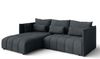 AX LIVING Gaziante Eckschlafcouch mit Bettkasten 248 cm grau Bild 2