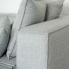 HOME DELUXE Modulares Sofa VERONA XL - 414 x 207 cm Hellgrau Bild 4