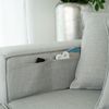 HOME DELUXE Modulares Sofa VERONA XL - 414 x 207 cm Hellgrau Bild 3