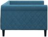vidaXL Tagesbett Blau 90x200 cm Samt 354243 Bild 4