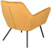 White Label Living Bon Lounge Sessel Velvet Gold Bild 4