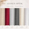 Melody Gartentischdecke Leinen-Optik Tischdecke abwaschbar mit Fleckschutz, 110x110 cm eckig Textil-Gewebe fleckabweisend Bild 2