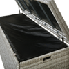 Aufbewahrungsbox MODENA 158 cm 63 cm Grau Bild 5