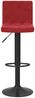vidaXL Barhocker 2 Stk. Weinrot Samt [333737] Bild 4
