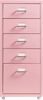 Rollcontainer Kökar mit 5 Schubladen 69x28x41 cm Rosa [en. casa] Bild 4