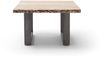 Couchtisch >CARTAGENA< in Akazie natur, Massivholz lackiert - 75x45x75cm (BxHxT) Bild 4