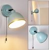 hofstein Wandleuchte »Scerne« verstellbare Wandlampe aus Metall in Türkis/Weiß/Schwarz, ohne Leuchtmittel, 1xE14, Wandspot im Retro-Design, mit Zugschnur zum An-/Ausschalten Bild 5