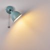 hofstein Wandleuchte »Scerne« verstellbare Wandlampe aus Metall in Türkis/Weiß/Schwarz, ohne Leuchtmittel, 1xE14, Wandspot im Retro-Design, mit Zugschnur zum An-/Ausschalten Bild 3