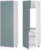 Kühlumbauschrank R-Line Blau-Grau 60 cm Vicco Bild 5