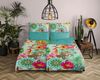 hip Mako Satin Bettwäsche 2 teilig Bettbezug 135x200 cm Kissenbezug 80x80 cm Ximena Multi Bild 2