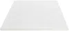 Vente-unique - LACETO Topper StoffStoff Weiß - B 160 cm x H 5 cm x L 200 cm Bild 3