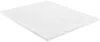 Vente-unique - LACETO Topper StoffStoff Weiß - B 160 cm x H 5 cm x L 200 cm Bild 2