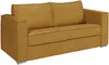 Vente-unique - LORETO Sofa Stoff Gelb - B 223 cm95 cm x H 90 cm x L 215 cm Bild 2