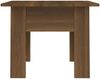 Couchtisch Braun Eichen-Optik 55 x 55 x 42 cm Spanplatte [813070] Bild 5
