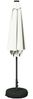 vidaXL Gartenparasol mit LED-Lichtern und Sockel 300 x 300 cm 42036267 Bild 3
