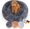 Belune Tierbett Deluxe - kuschelweiches Donutkissen - Made in Germany, vegane Materialien, verschiedene Größen und Farben, extra gemütlich, Made in Germany Bild 5