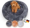 Belune Tierbett Deluxe - kuschelweiches Donutkissen - Made in Germany, vegane Materialien, verschiedene Größen und Farben, extra gemütlich, Made in Germany Bild 4