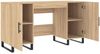 vidaXL Schreibtisch Sonoma-Eiche 140x50x75 cm Holzwerkstoff 829575 Bild 5
