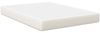 vidaXL Bettmatratze mit Matratze Creme 140 x 190 cm Stoff 42008288 Bild 2
